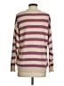 Easy Wear Jeans Stripes Purple Pullover Sweater Size S - photo 2