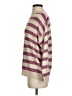 Easy Wear Jeans Stripes Purple Pullover Sweater Size S - photo 5