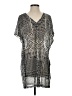 H&M 100% Polyester Silver Short Sleeve T-Shirt Size S - photo 1