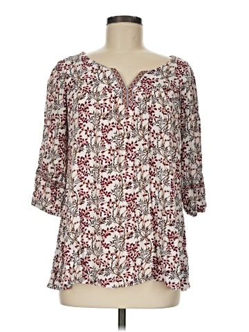 Indigo Soul 3/4 Sleeve Blouse (view 1)