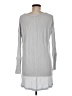 Free People Silver Long Sleeve Top Size M - photo 2