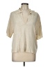 Max Studio Tan Short Sleeve Turtleneck Size L - photo 1