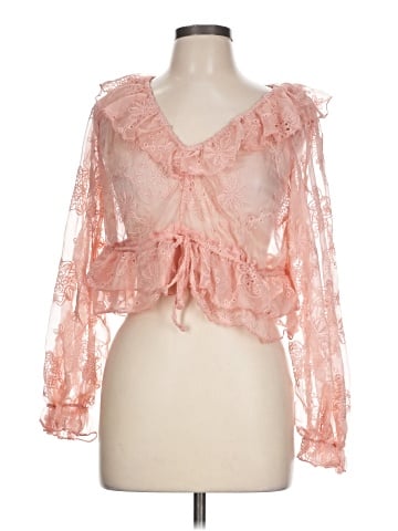 And Now This 3/4 Sleeve Blouse (view 1)