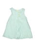 Matilda Jane 100% Cotton Green Blue Sleeveless Button-Down Shirt Size 10 - photo 1