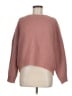 Modern Citizen Solid Pink Pullover Sweater Size M - photo 1