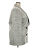 Just Fab 100% Polyester Houndstooth Gray Blazer Size XXL - photo 4