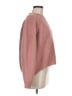 Modern Citizen Solid Pink Pullover Sweater Size M - photo 4