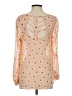 Miss Daisy 100% Polyester Polka Dots Pink Long Sleeve Blouse Size S - photo 2