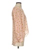 Miss Daisy 100% Polyester Polka Dots Pink Long Sleeve Blouse Size S - photo 4