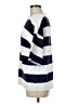 Coldwater Creek 100% Cotton Stripes Blue Poncho Size M (petite) - photo 5