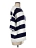 Coldwater Creek 100% Cotton Stripes Blue Poncho Size M (petite) - photo 4