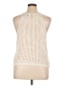 CeCe Ivory Sleeveless Top Size XL - photo 2