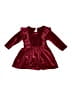 Unbranded 100% Polyester Burgundy Dress Size 3-6 mo (estimated) - photo 2