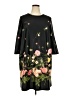 ASOS Floral Black Casual Dress Size 18 - photo 1