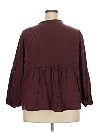Old Navy 3/4 Sleeve Blouse (view 2)