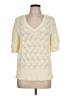 Talbots 100% Cotton Ivory Pullover Sweater Size L - photo 1