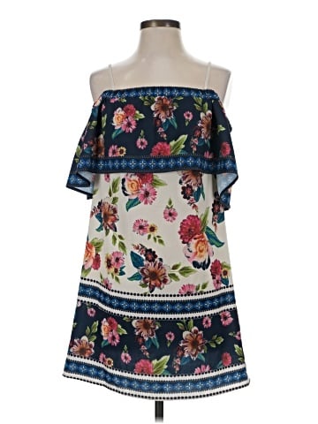 Blue Rain Casual Dress (view 1)