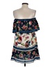 Blue Rain 100% Polyester Floral Blue Casual Dress Size XS - photo 2