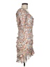 Sage the Label 100% Polyester Floral Ivory Red Cocktail Dress Size M - photo 4