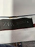 Zara Chevron-herringbone Blue Jeans Size S - photo 4