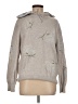 La Vie Rebecca Taylor Floral Gray Wool Pullover Sweater Size M - photo 1