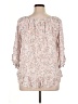 Fever 100% Rayon Pink 3/4 Sleeve Blouse Size XL - photo 2