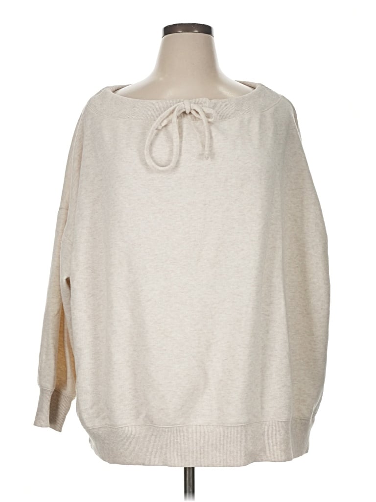 Pre-owned Aerie Sweatshirt In Tan