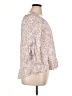 Fever 100% Rayon Pink 3/4 Sleeve Blouse Size XL - photo 4