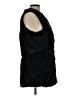 Jolt 100% Polyester Black Faux Fur Vest Size L - photo 4