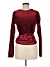 KADA Burgundy Long Sleeve Top Size M - photo 2