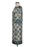 Max Studio Paisley Teal Cocktail Dress Size L - photo 5
