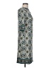 Max Studio Paisley Teal Cocktail Dress Size L - photo 4