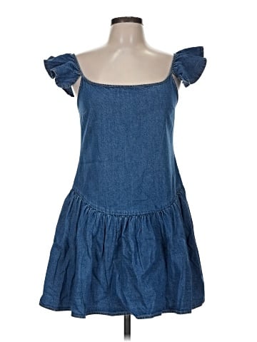 Olivaceous Casual Dress (view 1)