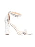 Lulus Silver Sandals Size 6 1/2 - photo 1