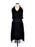 metaphor 100% Polyester Solid Black Cocktail Dress Size 10 - photo 1
