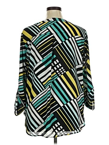 Cato 3/4 Sleeve Blouse (view 2)