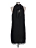 White House Black Market 100% Polyester Graphic Black Casual Dress Size L - photo 2