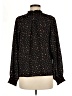 Madewell Floral Black Smocked-Neck Ruffle Top in Stem Scatter Size M - photo 2