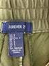 Forever 21 Solid Green Khaki Shorts Size S - photo 3