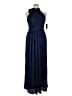 Betsy & Adam 100% Polyester Blue Cocktail Dress Size 14 - photo 1