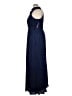 Betsy & Adam 100% Polyester Blue Cocktail Dress Size 14 - photo 5