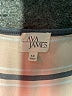 Ava James Stripes Pink 3/4 Sleeve Blouse Size 1X - photo 7