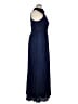 Betsy & Adam 100% Polyester Blue Cocktail Dress Size 14 - photo 4