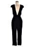 Stillwater Solid Black Jumpsuit Size M - photo 1