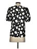 Boden Black Short Sleeve Blouse Size 4 - photo 2