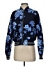 Gap 100% Cotton Floral Blue Track Jacket Size S - photo 1