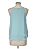 Pink Rose 100% Polyester Teal Tank Top Size L - photo 2