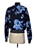 Gap 100% Cotton Floral Blue Track Jacket Size S - photo 2