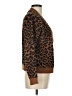 MNG Animal Print Brown Cardigan Size M - photo 4