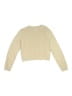 Happily Grey Solid Ivory Pullover Sweater Size 10 - 12 - photo 1